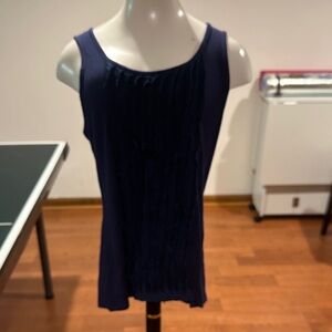 Design History Deep Blue Tank Top